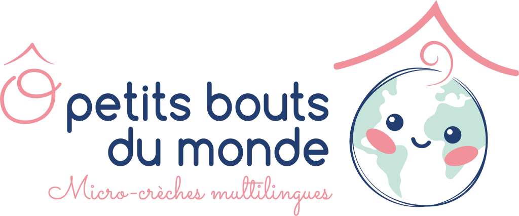 logo de la creche multilingue Ô petits bouts du monde